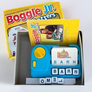 EUC! 1992 Parker Brothers Boggle Jr. Letters Game